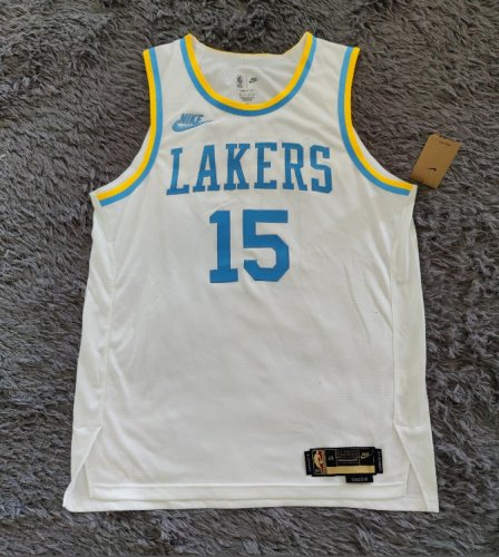 15 Reaves Lakers 22-23 Classic jersey white player version